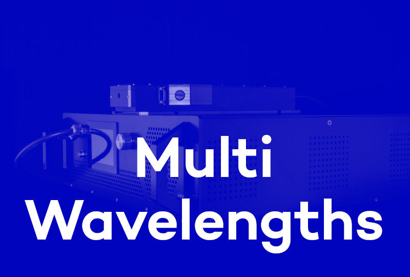 Multi-Wavelengths high power fiber laser - Visible series