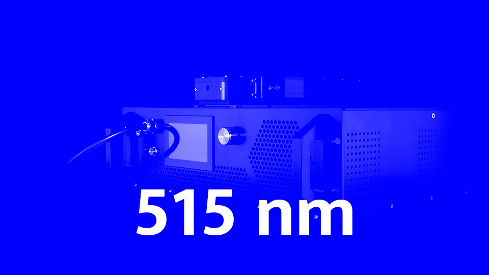 515 nm high power fiber lasers - Visible series