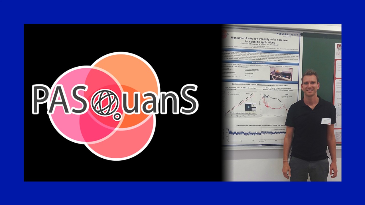 PASQuanS Meeting Germain Guiraud - Quantum Theory from theory to application