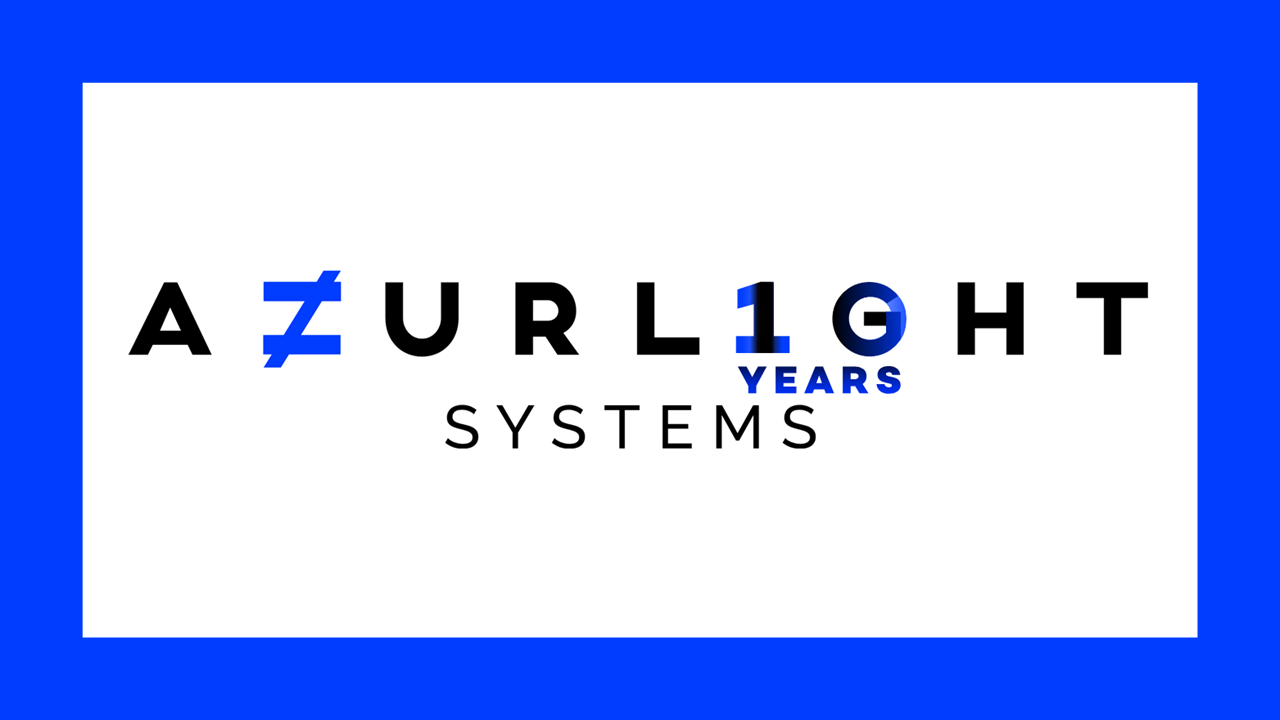 10 years anniversary of Azurlight Systems 2020